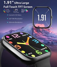 2025 Smart Watch Men Waterproof Smartwatch Bluetooth for iPhone Android Samsung