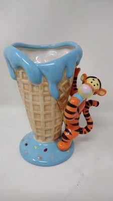 Official Disney Winnie The Pooh Ice cream Cone Waffle Sundae Cup Dish Tigger