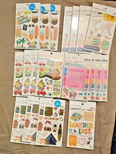 88 Recollections Classic, Dimensional Sticker Books/Packs (Travel, Responders)