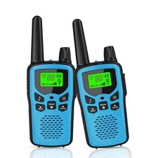 Erelis Long Rang Walkie Talkies with 22 FRS Channels,Walkie Talkie for Blue