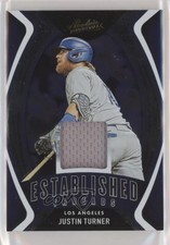 2022 Panini Absolute Established Threads /99 Justin Turner #ET-JT 3c6