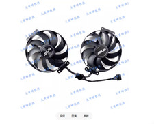 Graphics Card Cooling Fan For ASUS RTX4060 DUAL V2 Snow Leopard