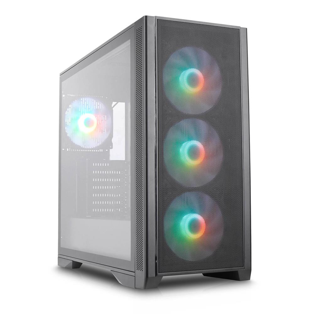 Компьютер Silentware Air 1000 Midi Tower PC-Gehuse 4X140 мм A-RGB Lfter ATX Schwarz 2029000₽