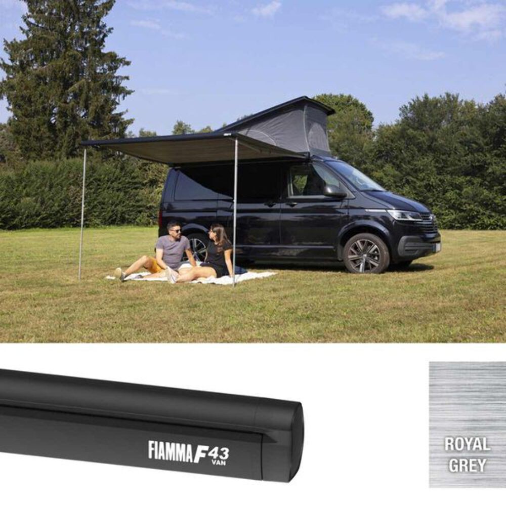 Fiamma F43Van 300 Awning - Deep Black (08833B02R)