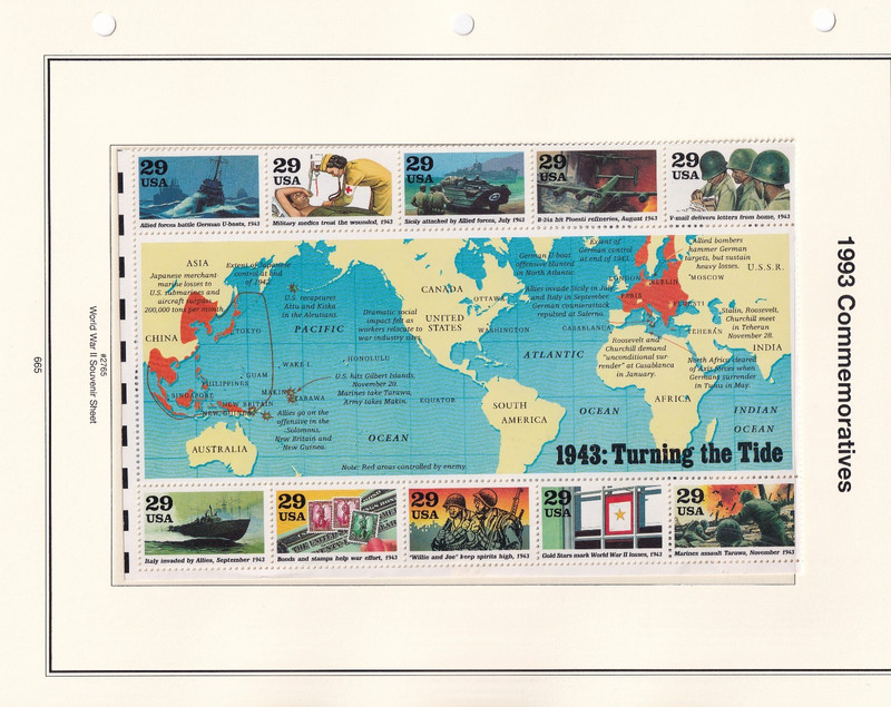 MNH  USA     MOUNTED ON MYSTIC HINGLESS ALBUM PAGES   (AHC  665)