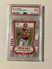 2017 Panini Patrick Mahomes II #104 Rookie Card PSA 9 MINT
