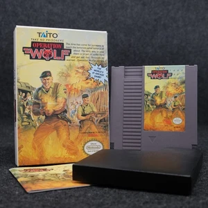 Operation Wolf (NES) CIB - Authentic Great Condition