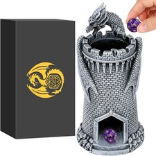 Dragon Bust Inspired Dice Tower - Perfect For D&D Style Games