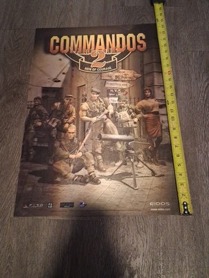 commandos 2: men of courage 3d Poster16''x20''
