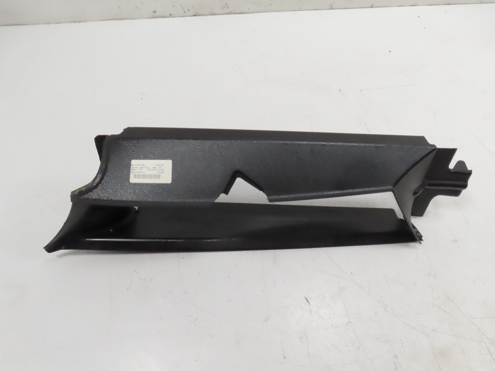 06 Lamborghini Gallardo #1310 Duct, Air Flow Guide Oil Cooler OEM Left 400317025