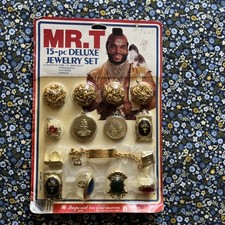Mr.T Jewelry Set / A-Team / 15 Piece Set / 19...