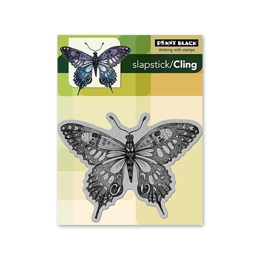 Penny Black Cling Rubber Stamps - Soft Wings 40-099