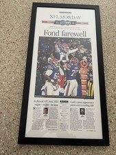 Buffalo Bills Last Game Highmark Stadium Newspaper Reprint Jan 5/26 Buffalo News