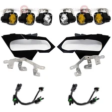 Baja Designs® S1 LED Headlight Kit, 4x Amber, 2x Clear for Can-Am Maverick X3