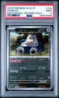 2023 POKEMON JAPANESE POKEMON 151 MASTER BALL REVERSE HOLO #143 SNORLAX PSA 9