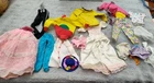 Vintage Barbie Doll 1980s Clothes Lot Dresses, Sweaters, Jumpers And More