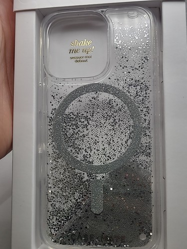 BRAND NEW Case-Mate iPhone 16 Pro MagSafe Case, Silver Waterfall - Photo 4 sur 6