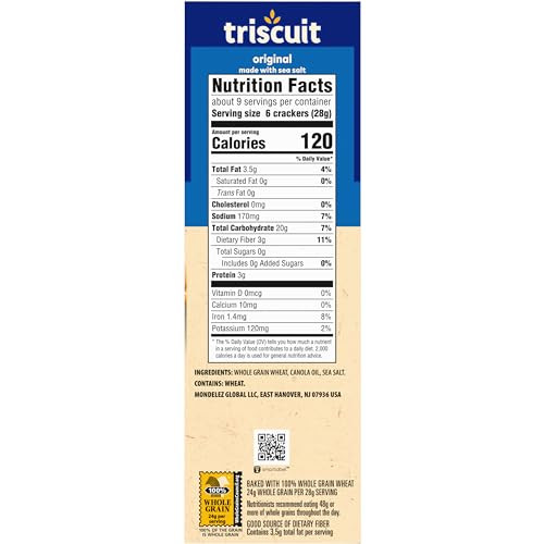 Triscuit Original Vollkorn Weizen Vegan Cracker 12er Pack 8,5 Unzen Boxen - Bild 19 von 21