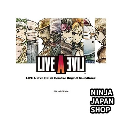 LIVE A LIVE HD-2D Remake Original Soundtrack Game Music CD USED