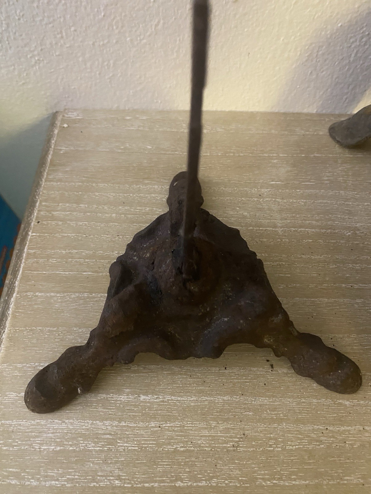 Antique Mechanically Loaded Roaster with Stand - Late '800 - H 46 cm