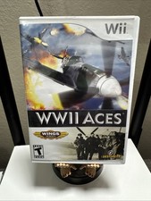 WW2 Aces - Complete w/ Manual - Nintendo Wii - Wings Series - WWII