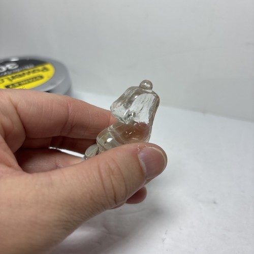 Clear Glass Knight Chess Replacement Piece Tabletop Strategy Board Game - Afbeelding 2 van 4
