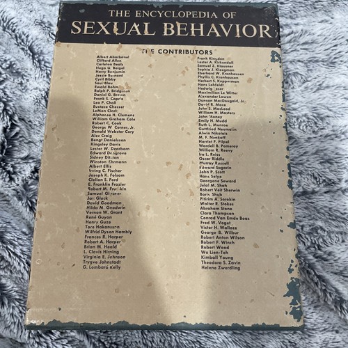 Die Enzyklopädie des Sexualverhaltens. Vol. 1 Und Vol. 2 Set. 1964. - Bild 4 von 16