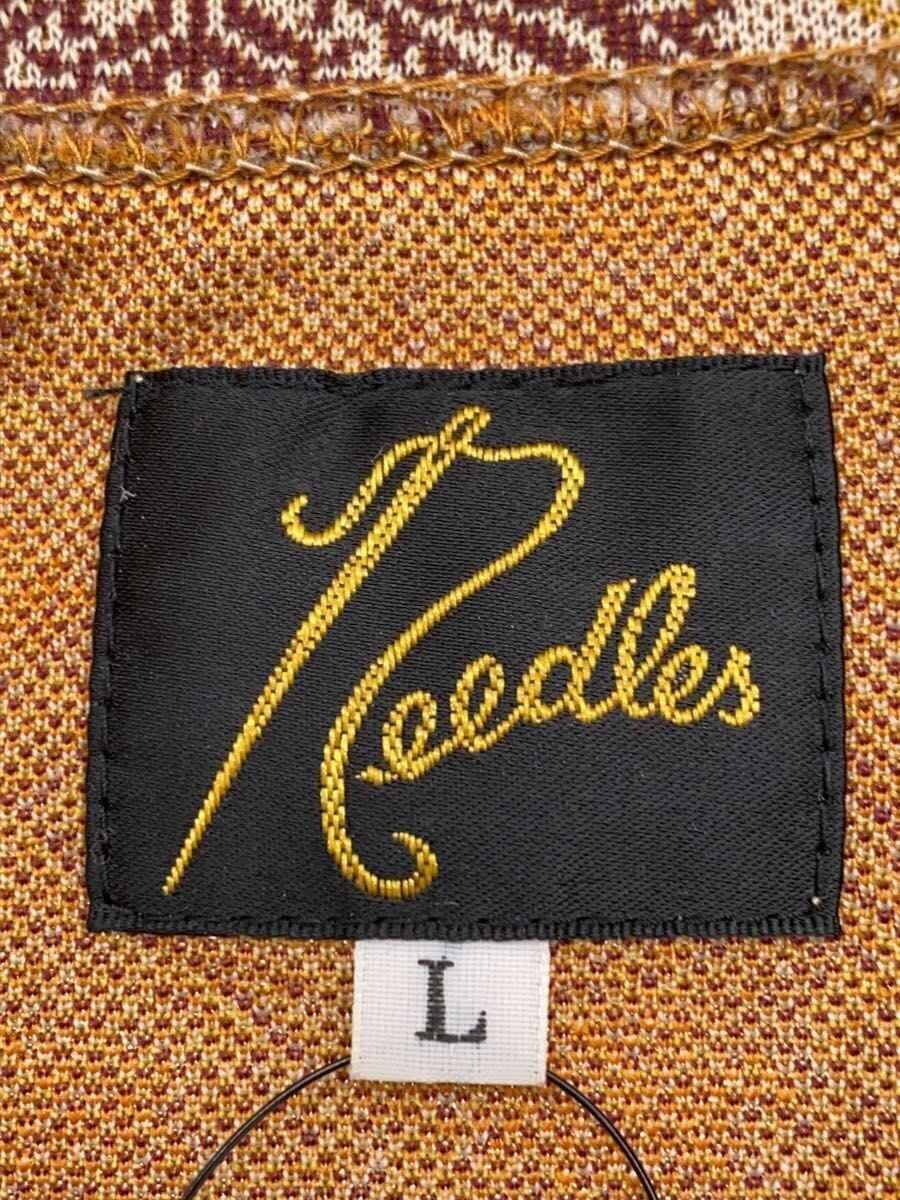Needles Jacket L Polyester Multicolor Allover Pat… - image 3