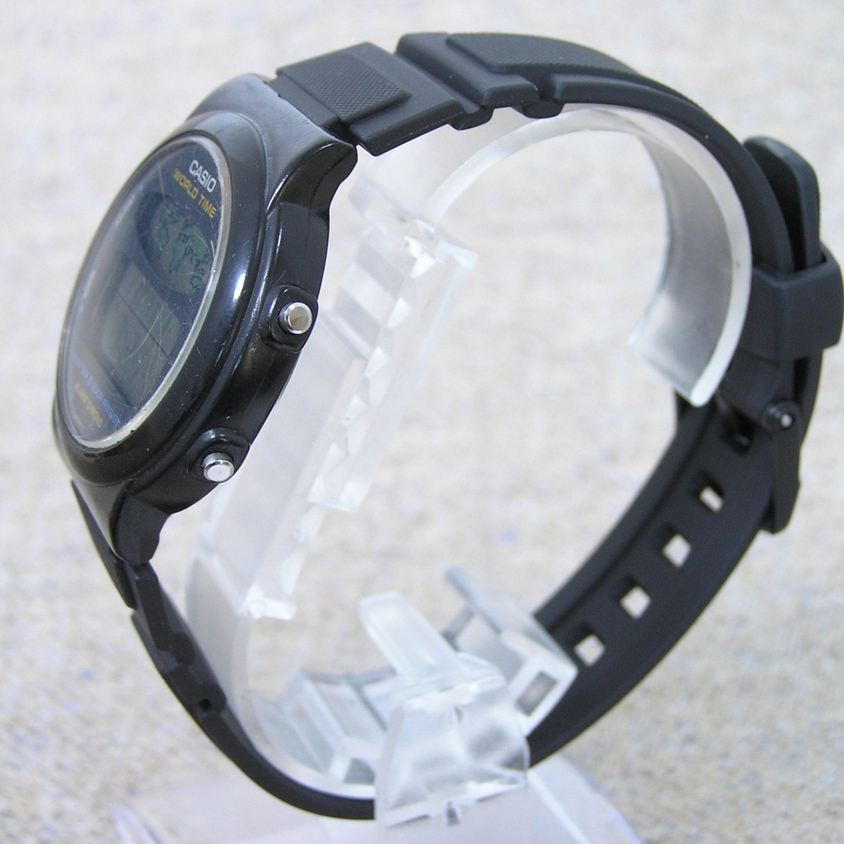 Super Rare!] Retro CASIO Watch W-60U World Time 80s Digital