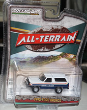 1992 FORD BRONCO 1/64 4x4 GREENLIGHT BFGOODRICH OFF-ROAD ALL-TERRAIN