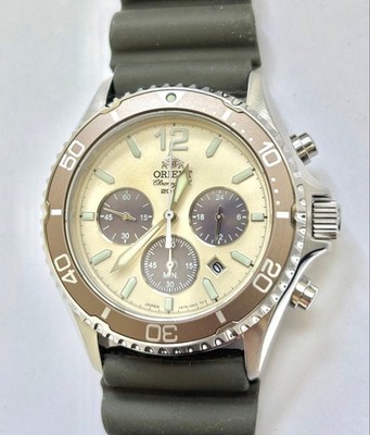 Orient Mako RN-TX0209G Limited 100 Solar Green Dial Watch Japan
