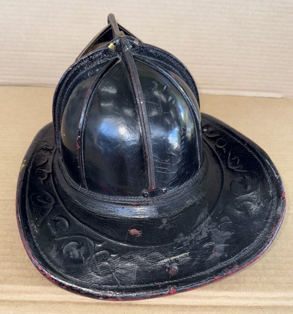 Antique Original Cairns & Brother Leather Fireman's Leather