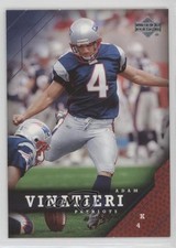 2005 Upper Deck Adam Vinatieri #113 07nq