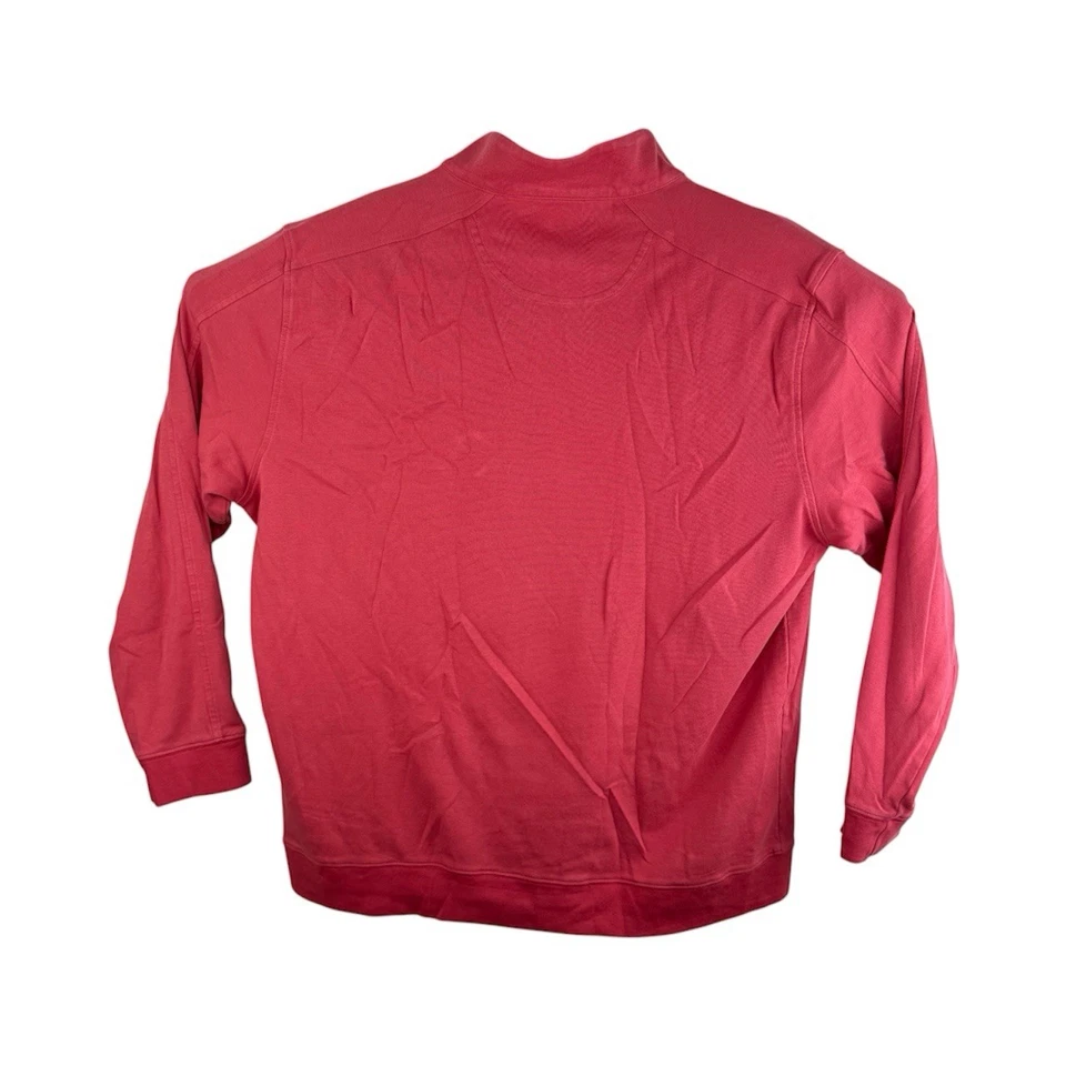 Camisa Pullover Greg Norman Para Hombres Golf Performance Elastizada 1/4 Cremallera XL Rosa Usada en Excelente Condición Foto 4 de 4