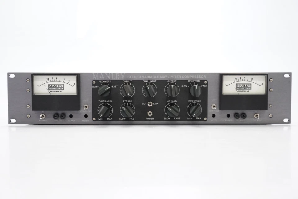 Manley Stereo Variable MU Vari Mu Limiter Compressor #52724 - Image 3 of 4