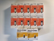 Accu-Chek Mobile 10x 50 Teststreifen & Accu-Chek FastClix 2x 200 +  4 Lanzette