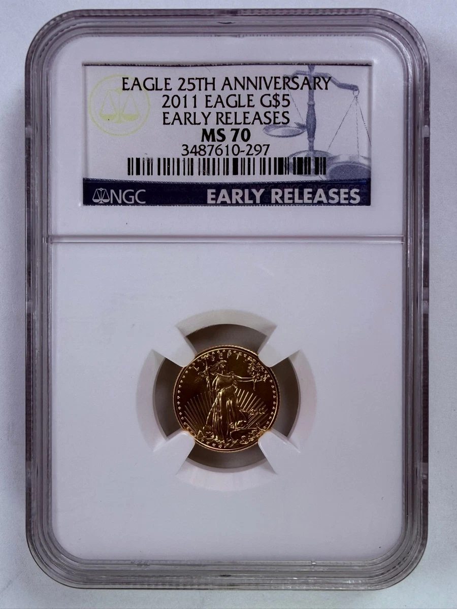 American Eagle MS 70 Graded 2011 Gold Bullion Coins for sale | eBay