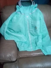 Beekeeping Ventilated Jacket Protection Beekeeper with Fency veil  Size 4Xl Aqua