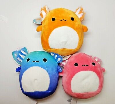 Squishmallows Kellytoy Axolotl Archie Nico Miss Vi 5