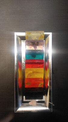 Handmade chakra soaps with stones. Made to order. All natural. 