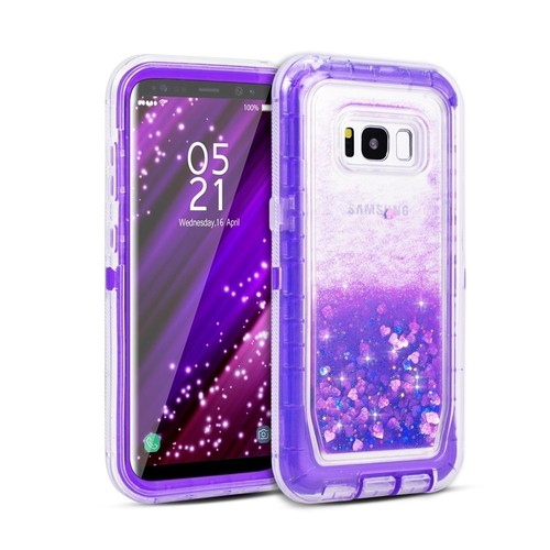 Housse étui liquide antichoc paillettes dures pour Samsung Galaxy S8 S9 Plus Note 8 - Photo 14 sur 18