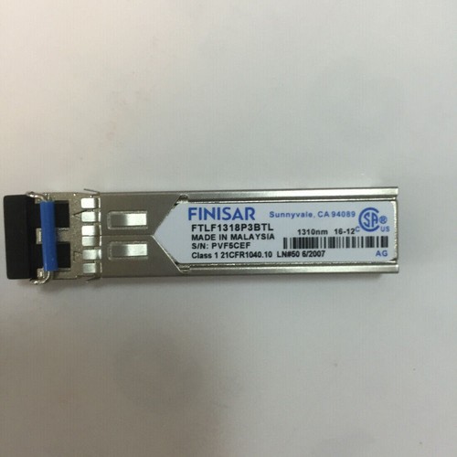 New Finisar FTLF1432P3BNV-E5 32Gb 10Km LW LX 1310nm SFP+ Transceiver Modules