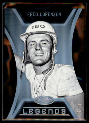 2016 Panini Certified Racing NASCAR Legends MIRROR SILVER Fred Lorenzen #17/99