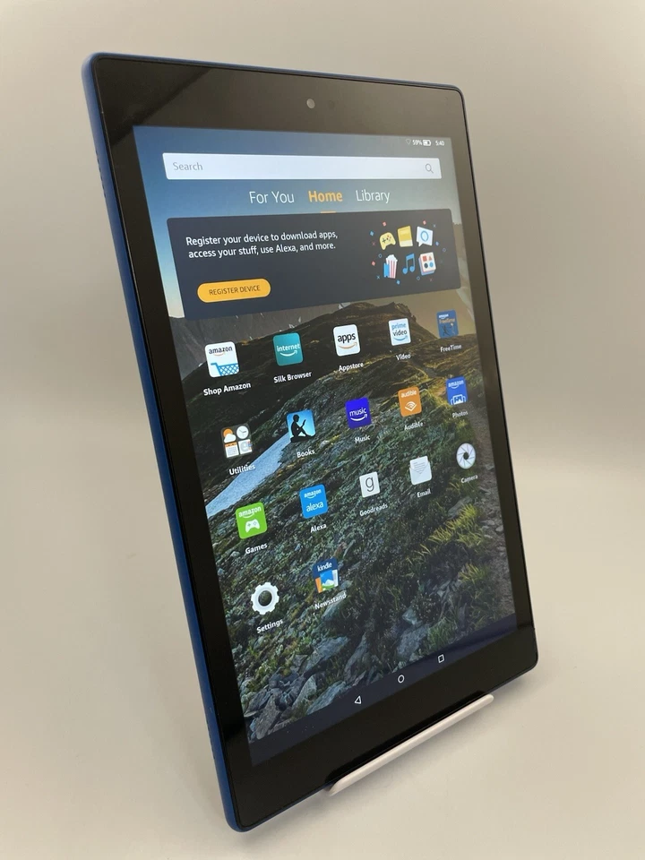 Amazon Fire HD 10 7th Gen SL056ZE 10.1" 32GB Wi-Fi Blue 1080p Full HD Tablet - Image 2 of 4