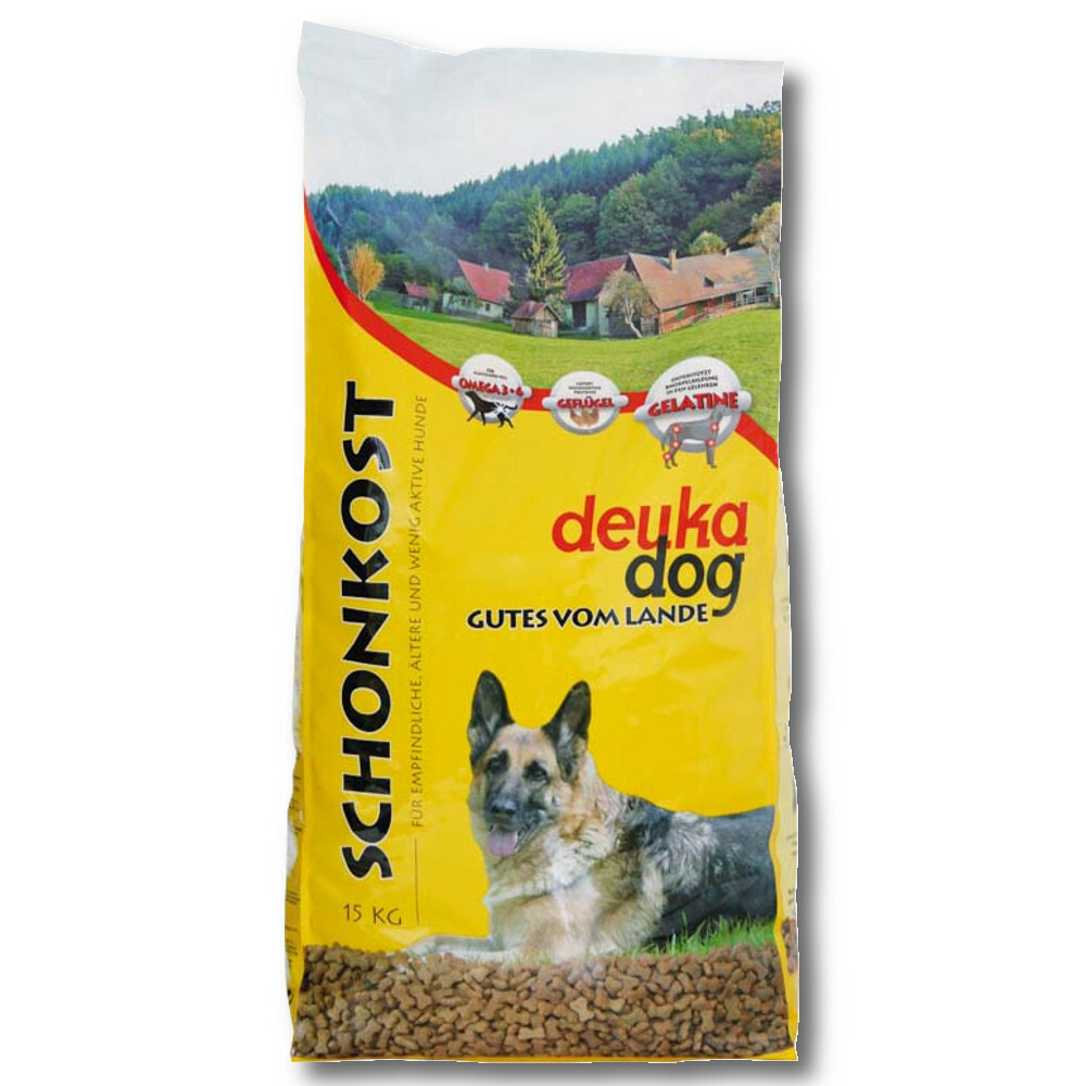 Deuka Dog Schonkost 15 kg croquettes chien senior digestion facile sans blé