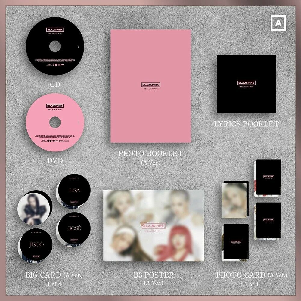 BLACKPINK THE ALBUM JP Ver. Limited Edition A Ver. CD+DVD