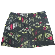 Slazenger Women's Multicolor Sz 14 Hydro-Dri Tech Modern Fit Golf Skort Pockets