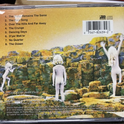 Houses of the Holy [Remaster] by Led Zeppelin (CD, Jul-1994