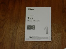 Genuine Nikon One 1 S2 Instruction User Guide Manual 105 page SPANISH ONLY