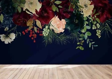 3D Boy Music Graffiti Brik Wall Self-adhesive Removeable Wallpaper Wall Mural1